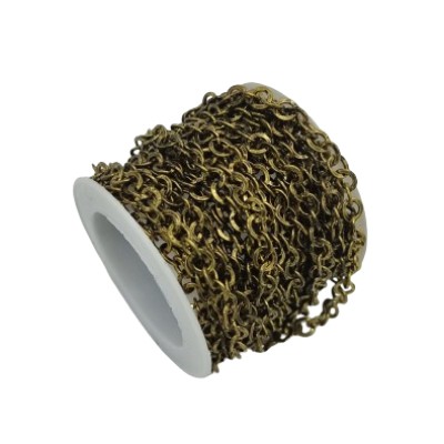 Gliederkette bronze 4mm 1m